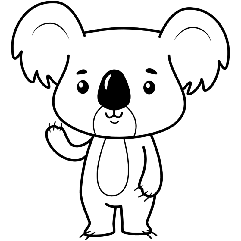 Koala Coloring Pages Printable for Free Download