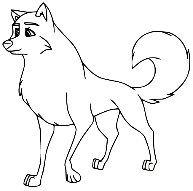 Balto Coloring Pages Printable for Free Download