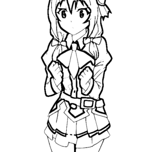 Konosuba Coloring Book: Kazuma Sato Adventure Anime Manga Coloring Book Get  Creative Be Inspired Have Fun And Chill Out With 8.5 X 11 20 Unique Pages   Black Line Art Relaxing Gift