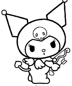 Kuromi Coloring Pages Printable for Free Download