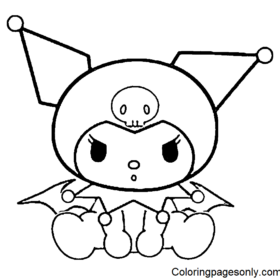 Kuromi Coloring Pages Printable for Free Download