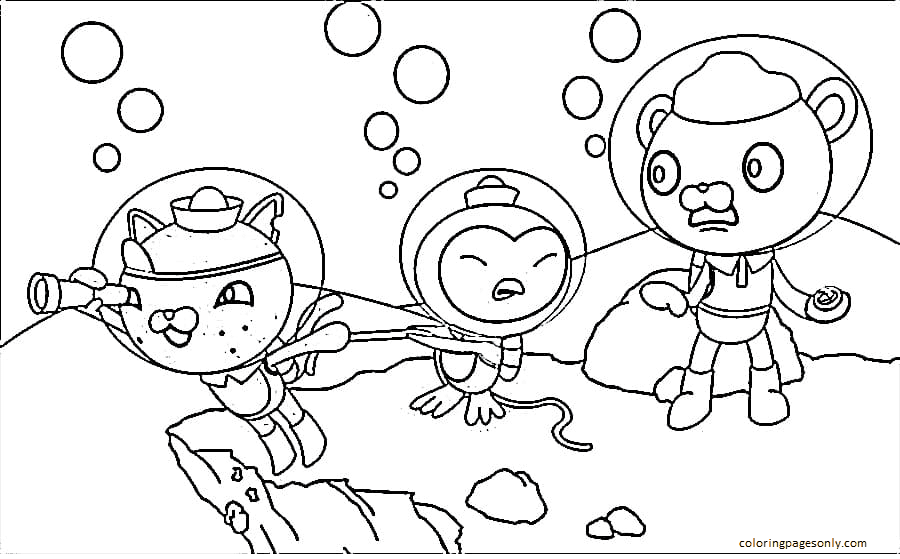 Octonauts Coloring Pages Printable for Free Download