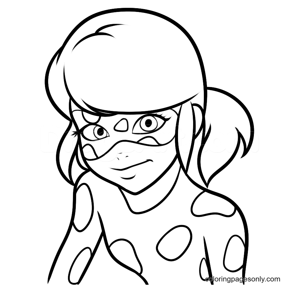 Ladybug coloring page  Free Printable Coloring Pages