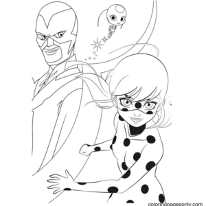 Desenhos para Colorir da Ladybug  Ladybug coloring page, Ladybug cartoon,  Free coloring pages