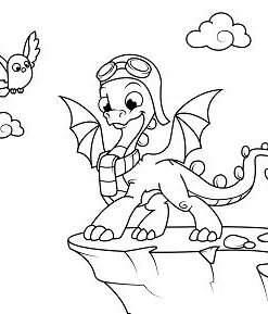 Dragon Coloring Pages Printable for Free Download