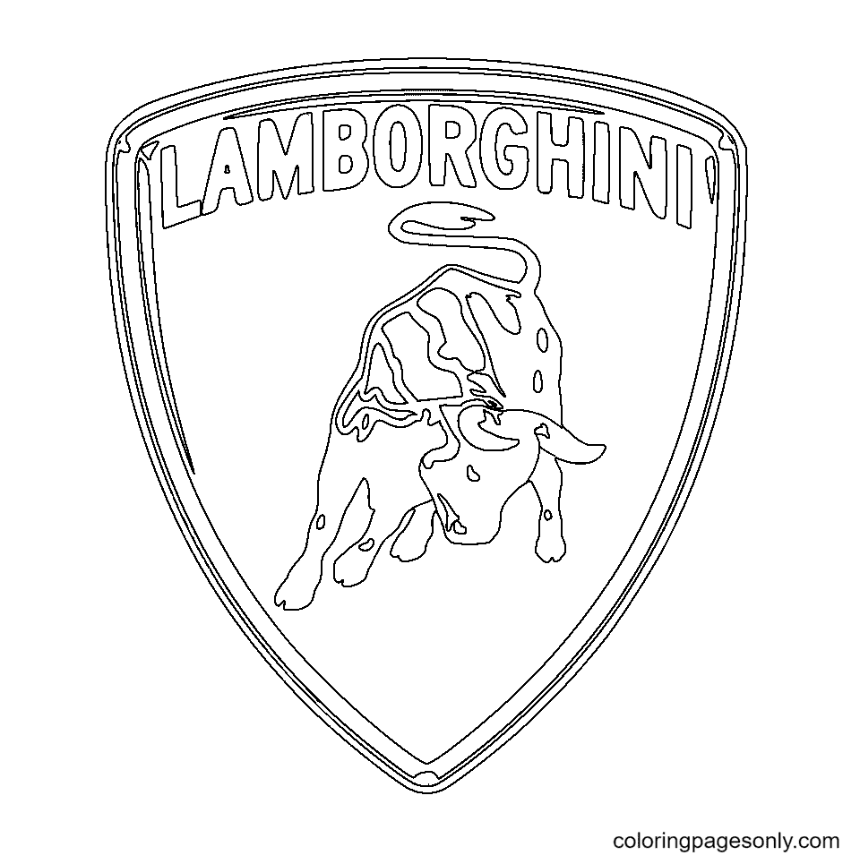 Car Logo Coloring Pages Printable for Free Download
