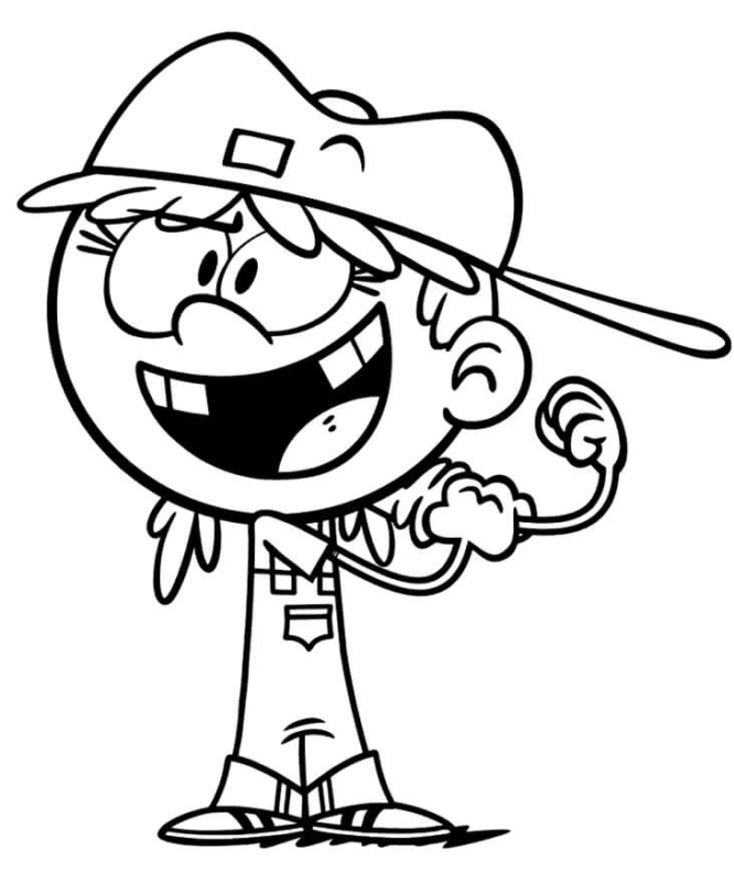 The Loud House Coloring Pages Printable for Free Download