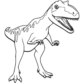 Giganotosaurus Coloring Pages Printable for Free Download