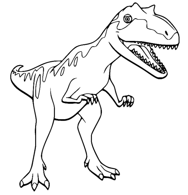 Giganotosaurus Coloring Pages Printable for Free Download