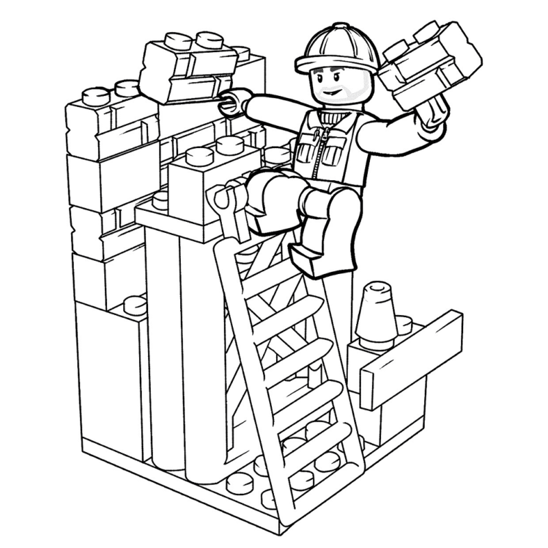 Construction Coloring Pages Printable for Free Download