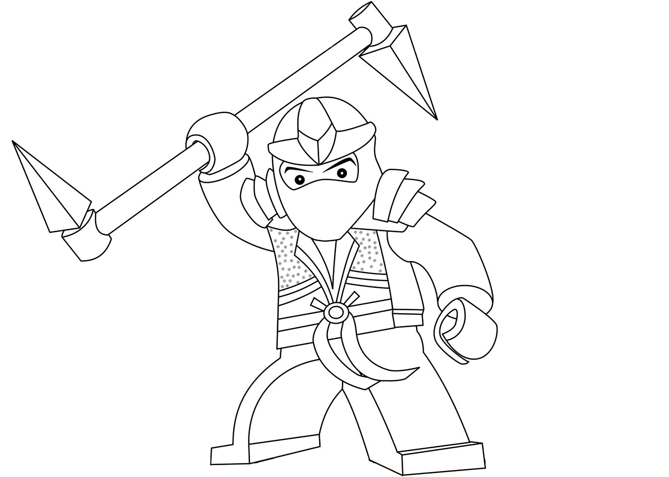 Ninjago Coloring Pages Printable for Free Download