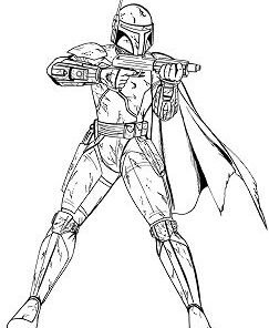 Star Wars Characters Coloring Pages Printable for Free Download