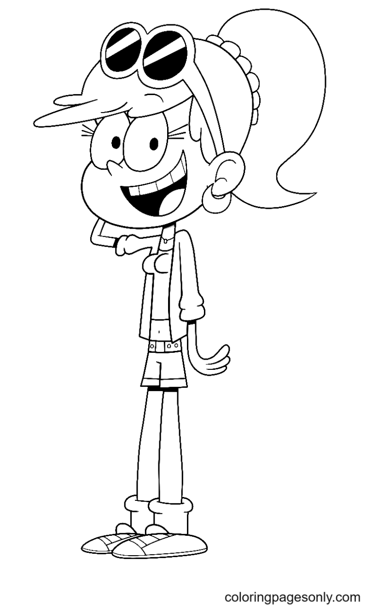 The Loud House Coloring Pages Printable for Free Download