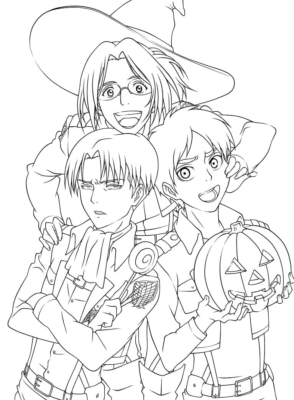 AOT Coloring Pages Printable for Free Download