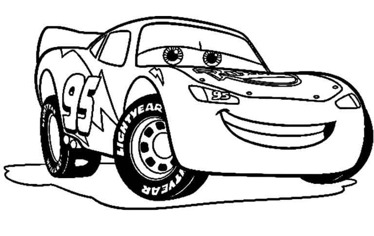 Racing Car Coloring Pages Printable for Free Download