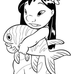 Relax and Unwind with Printable Lilo & Stitch Coloring Pages Collection for  Kids