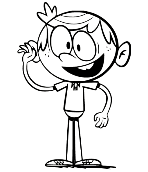 The Loud House Coloring Pages Printable for Free Download