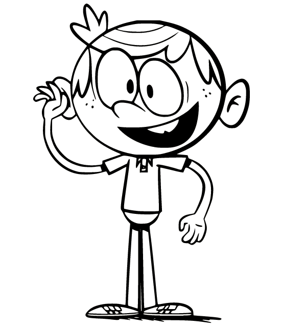 The Loud House Coloring Pages Printable For Free Download