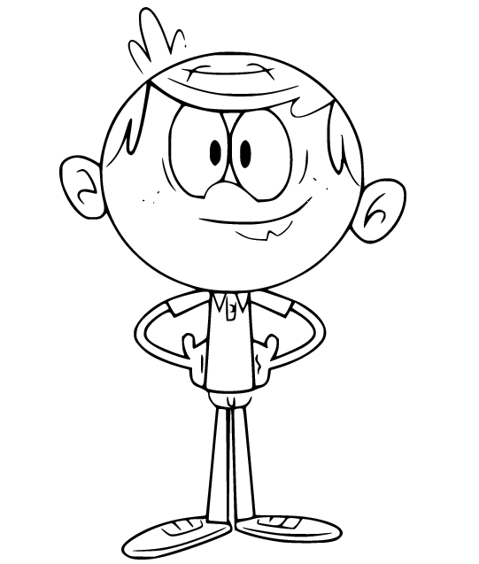 The Loud House Coloring Pages Printable for Free Download