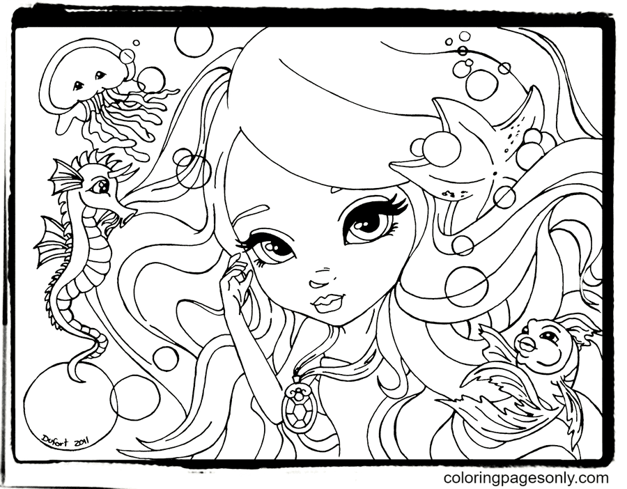Printable Lisa Frank Coloring Pages Printable for Free Download