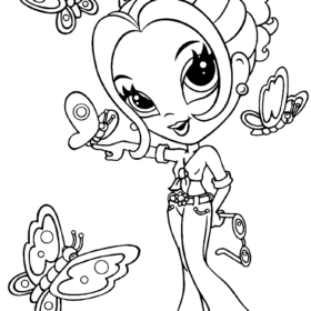 Printable Lisa Frank Coloring Pages Printable for Free Download