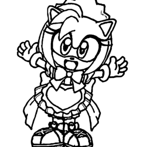 Amy Rose Bow Coloring Page - Wecoloringpage.com  Coloring books, Cartoon  coloring pages, Coloring pages