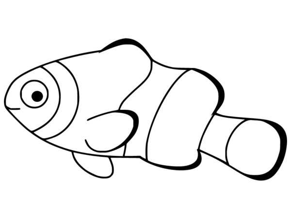 Clownfish Coloring Pages Printable for Free Download