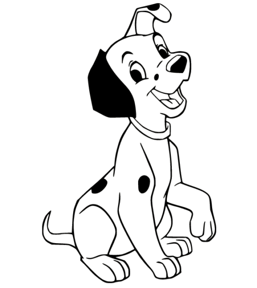 101 Dalmatians Coloring Pages Printable for Free Download