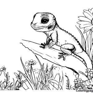 Skink Coloring Pages Printable for Free Download