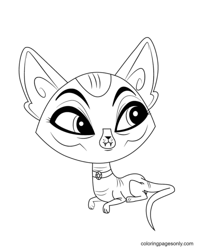 Littlest Pet Shop Coloring Pages Printable for Free Download