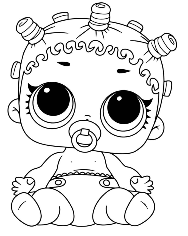 Lol Baby Coloring Pages Printable for Free Download