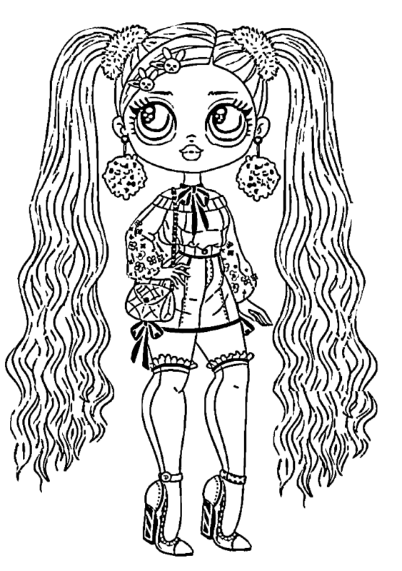 LOL OMG Coloring Pages Printable for Free Download