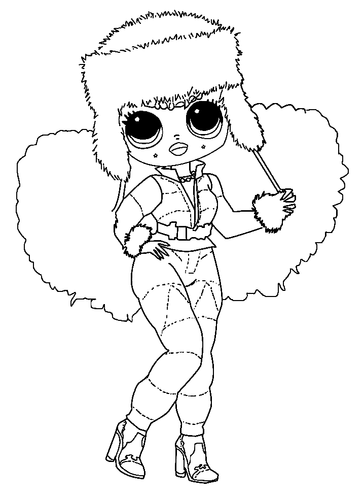 LOL OMG Coloring Pages Printable for Free Download