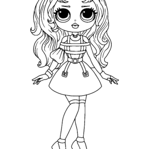 Uptown girl lol omg coloring pages printable – Artofit