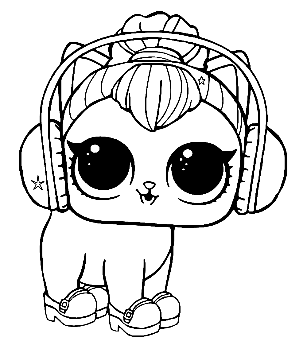 LOL Pets Coloring Pages Printable for Free Download