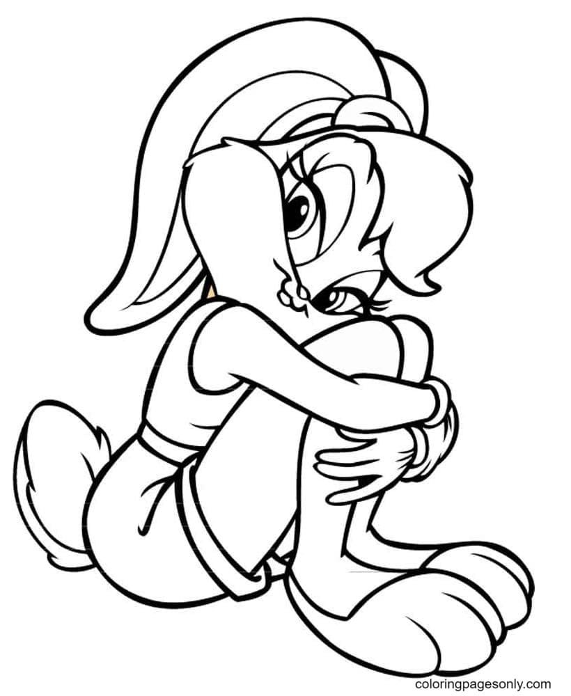 baby bugs bunny and friends coloring pages