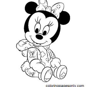 Louis Vuitton feat. Disney minnie  Minnie mouse drawing, Mickey mouse art,  Minnie mouse pictures