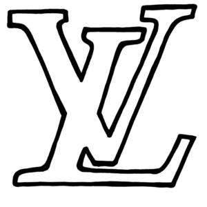Lv Logo Coloring Pages - Lv Coloring Pages - Coloring Pages For Kids And  Adults
