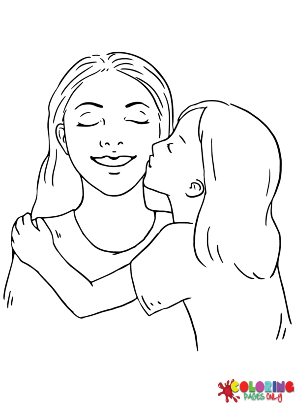 I Love Mom Coloring Pages Printable For Free Download