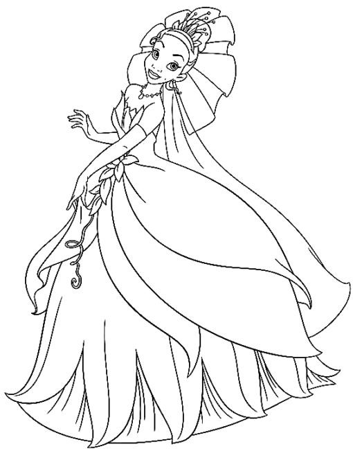 Princess Coloring Pages Printable for Free Download