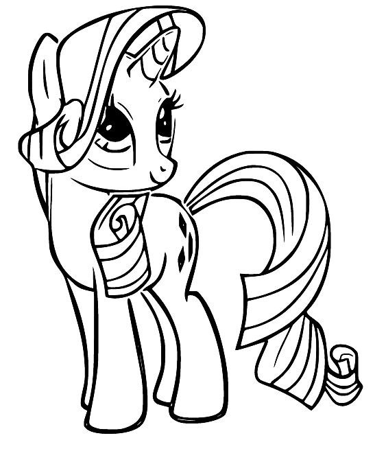 rarity coloring page
