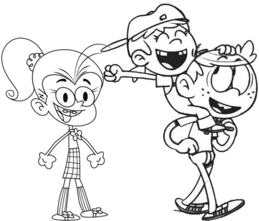 The Loud House Coloring Pages Printable for Free Download