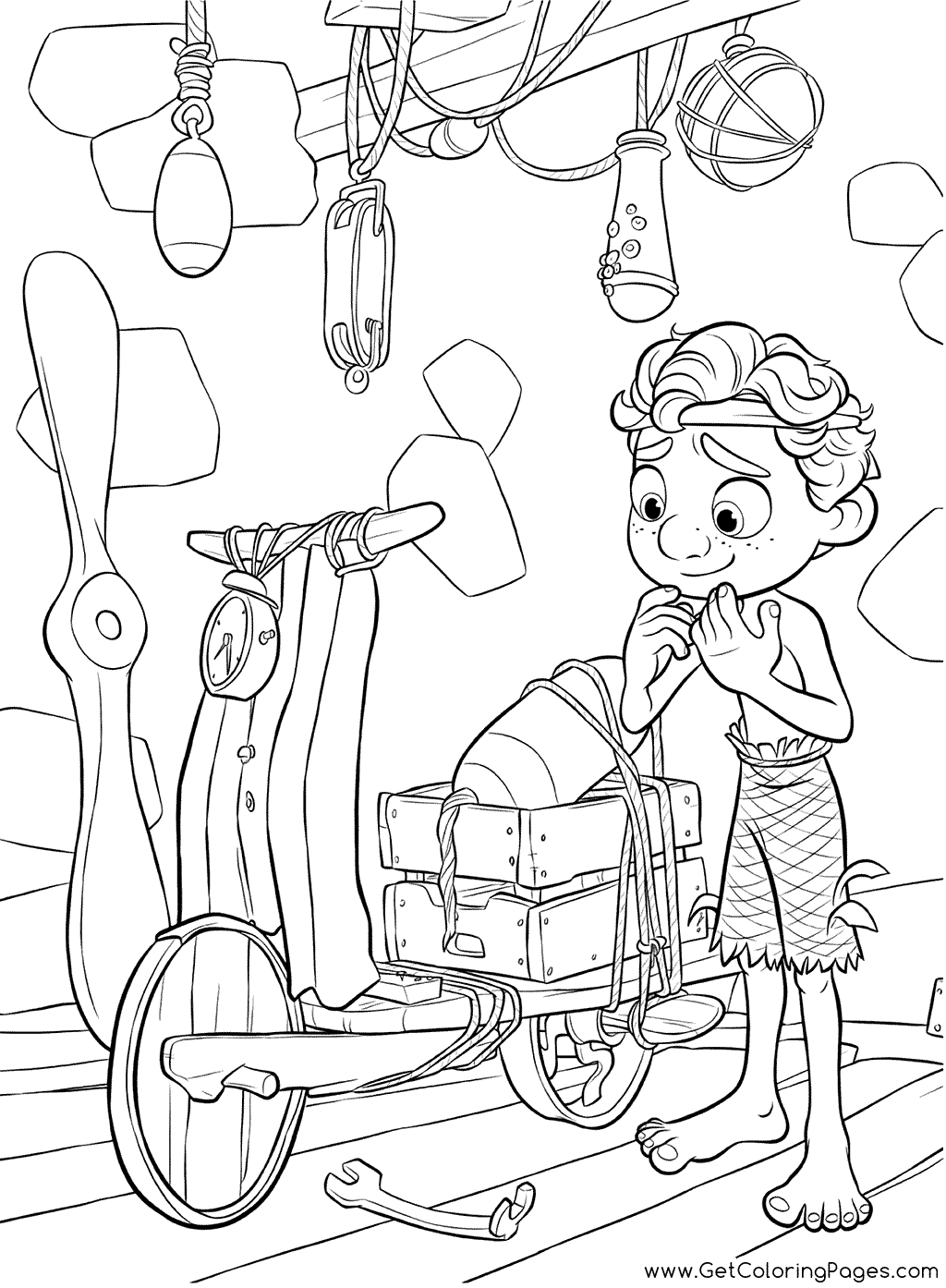 Luca Coloring Pages Printable for Free Download