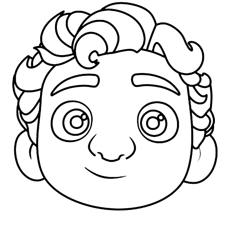 Luca Coloring Pages Printable for Free Download