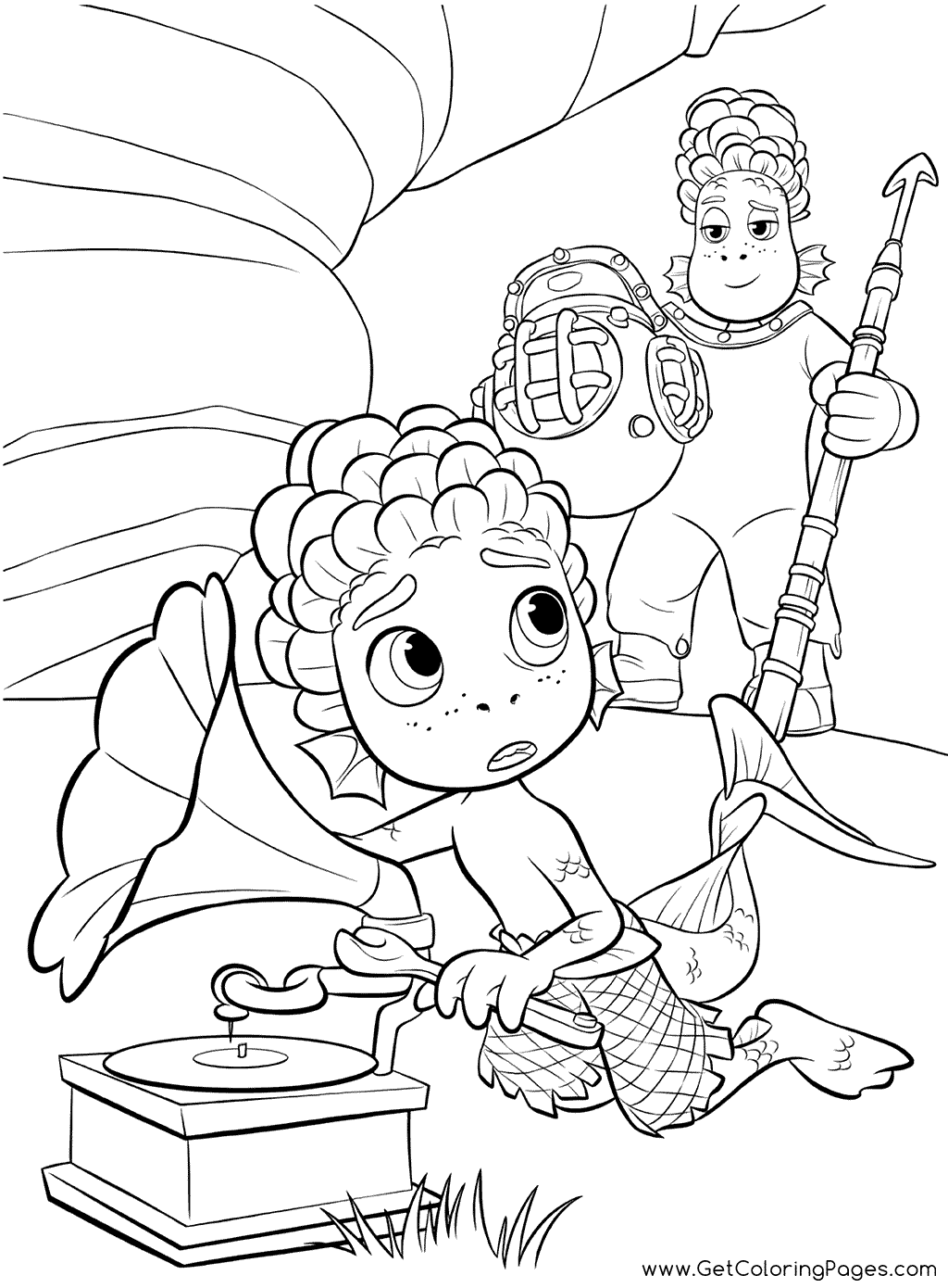 Free Printale Luca Coloring Pages for Kids & Adults