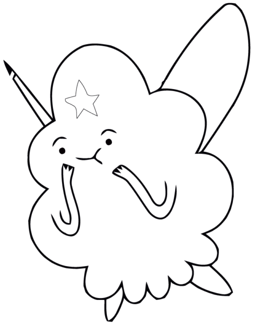 Adventure Time Coloring Pages Printable for Free Download