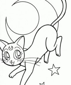 Sailor Moon Coloring Pages Printable for Free Download