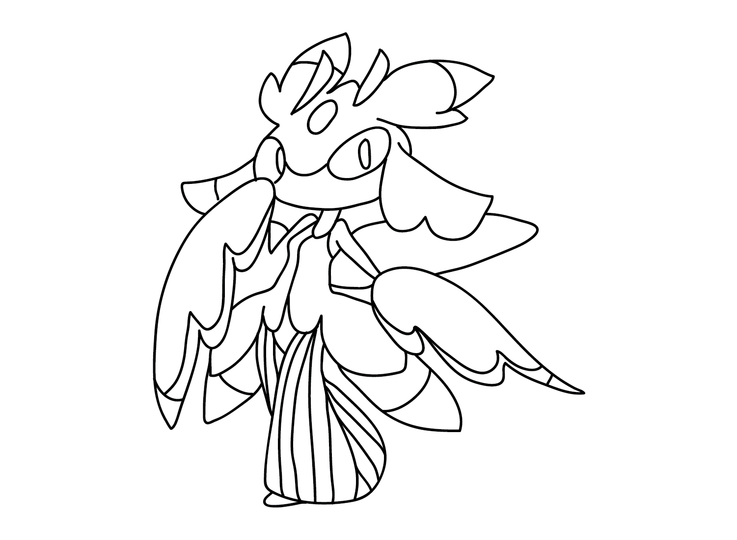 Lurantis Coloring Pages Printable for Free Download