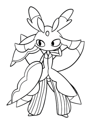 Lurantis Coloring Pages Printable For Free Download