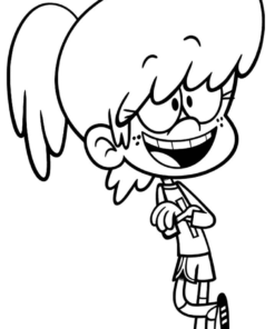 The Loud House Coloring Pages Printable for Free Download